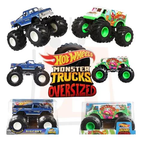 Hot Wheels Monster Trucks Oversized Mattel Tiendajyh