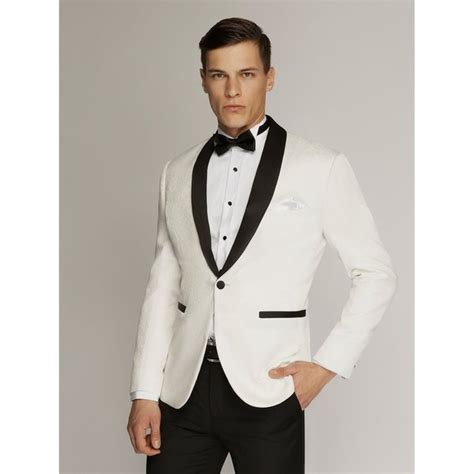 Varce Italia White Dinner Jacket Tony Barlow Brisbane
