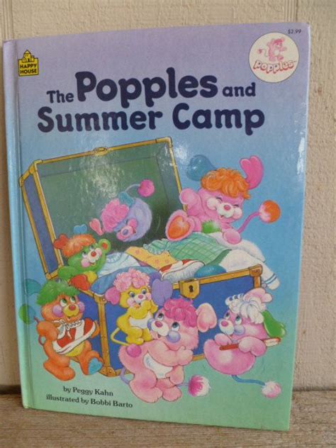 Popples Large Book Popples And Summer Camp Etsy Childrens Books