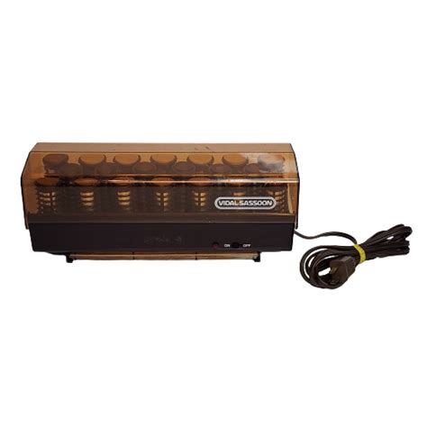 Vintage Vidal Sassoon VS 350 Hot Hair Curlers Professional 20 Rollers Hairsetter EBay