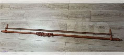 Гардина для штор деревянная, 210 см купить в Москве | Товары для дома и ...