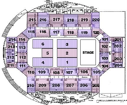 Seating Charts | Broadmoor World Arena