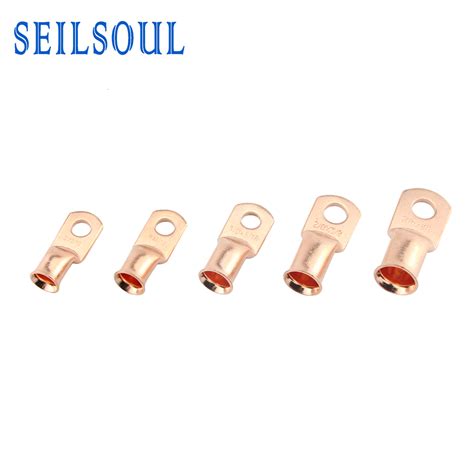 Copper Tube Crimp Terminal Naked Spade Battery Screw Type Terminal Lugs Awg Buy Seilsoul