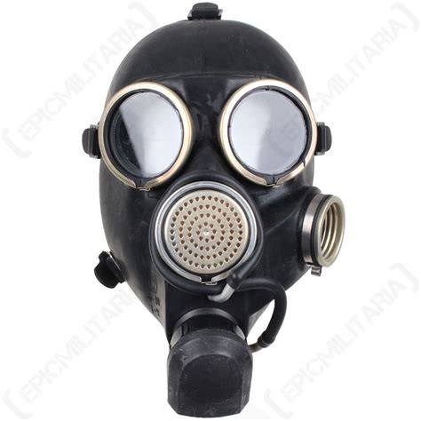 Soviet Russian Gas Mask GP 7V Black Rubber Brand New You Will Get