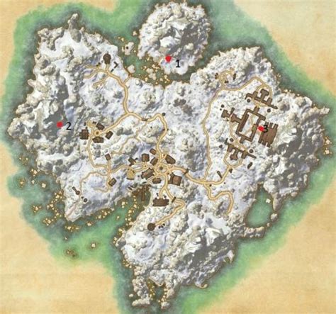 Teso Skyshards Der Startgebiete Bal Foyen Ödfels Stros Mkai