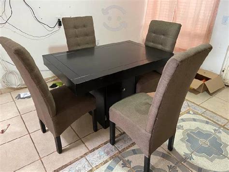 Comedor 4 Sillas Forradas ANUNCIOS Mayo Clasf