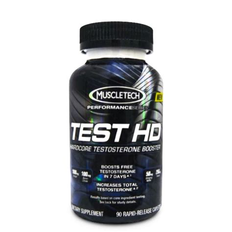 MuscleTech Test HD 90 Capsules - Metabolic Performance
