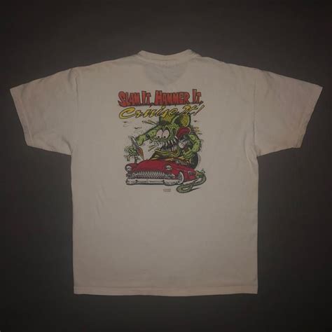 Vintage 90s Rat Fink Original 1990s Hot Rod Muscle Car Shirt StanyStore