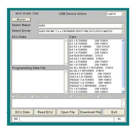 Galletto 1260 Ecu Tuning software for Remapping for Galletto