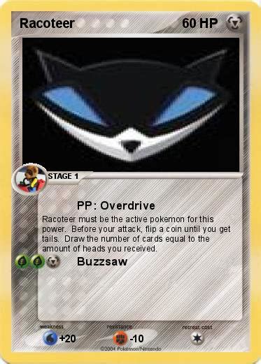 Pokémon Racoteer - PP: Overdrive - My Pokemon Card
