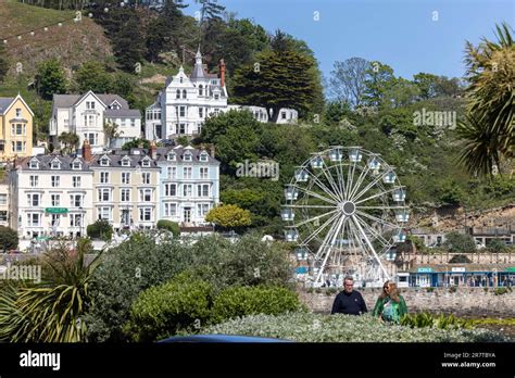 Ferris Wheel And Historic Buildings North Parade Llandudno Seaside