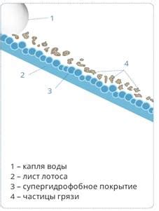Водоотталкивающие и самоочищающиеся фасадные покрытия избавление от ...