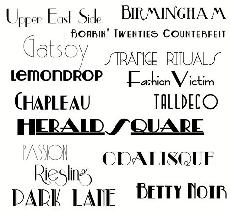 14 Gatsby Fonts Type Images Great Gatsby Font Great Gatsby Movie