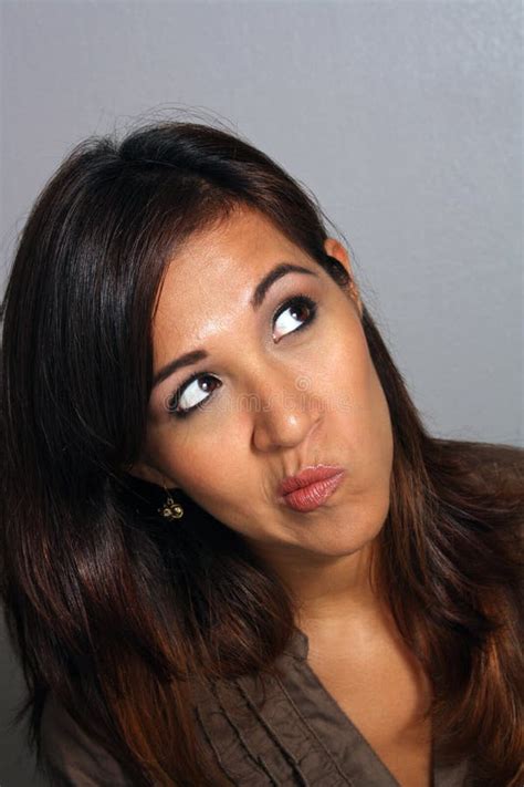 Belle Latina Headshot 13 Photo stock Image du fille cosmétiques 19769624