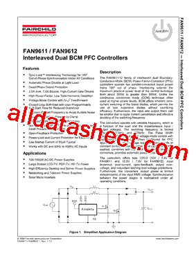 FAN7930 Datasheet(PDF) - Fairchild Semiconductor