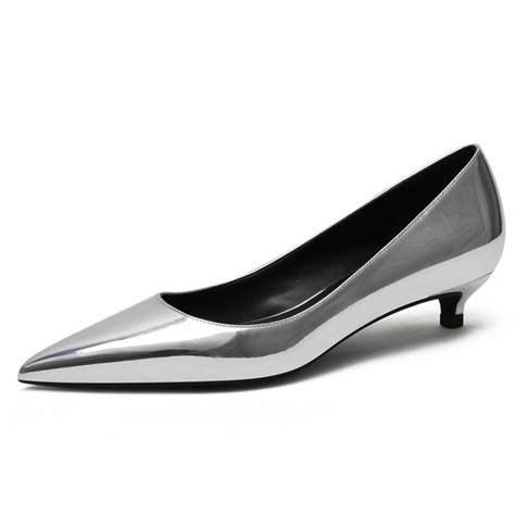 New Spring Autumn Classic Women Genuine Patent Leather Office Pumps Thin High Heels Red Nude