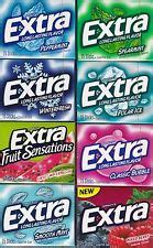 Wrigley's Extra Gum, in multiple flavors