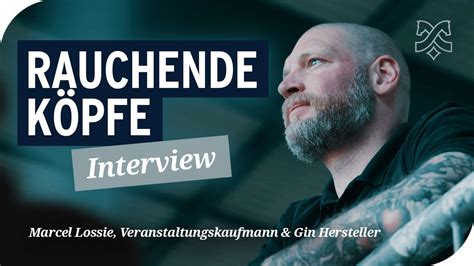Marcel Lossie (Hersteller von Gin Lossie und Veranstaltungskaufmann) im ...