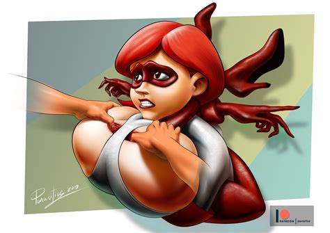 Elastigirl In A Knot By Parasitius Hentai Foundry