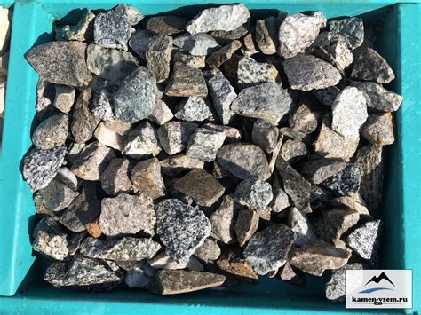 Серая гранит крошка фракция 40-70 мм купить по оптовой цене в Краснодаре