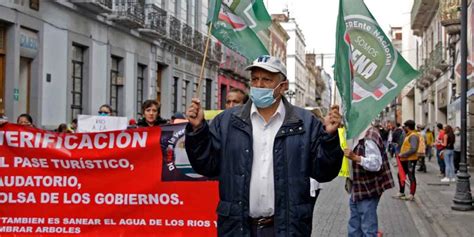 Antorchistas Marchan Contra Verificaci N En Puebla Piden Que Sea