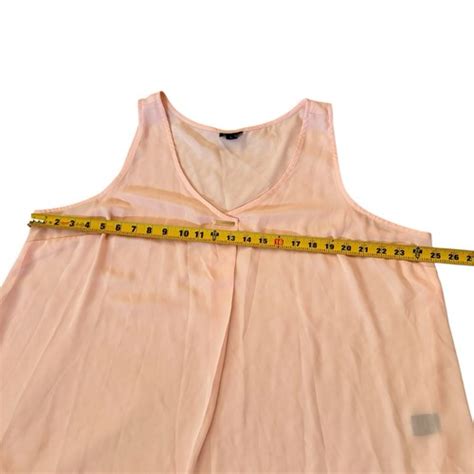 Torrid Spring Summer Sleeveless Lightweight Light Peach Nude Color Top