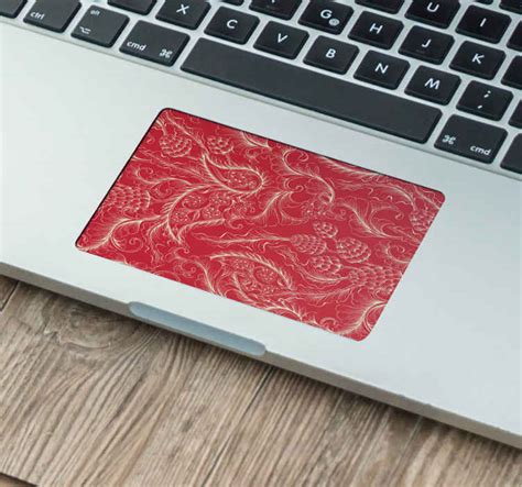 Paisley Illustration Laptop Skin Decal Tenstickers