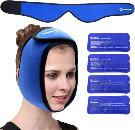 Buy Face Ice Pack For Jaw Reusable Gel Ice Packs With Wrap Hot Therapy Cold Compress For