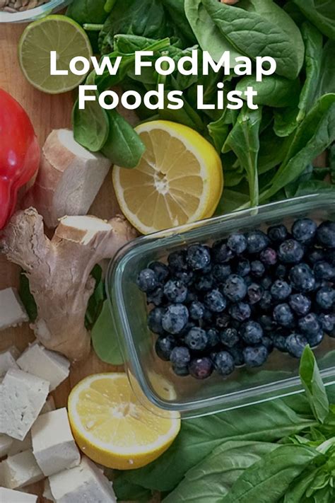 Low FodMap Foods List: What to Eat and What To Avoid | Fodmap food list ...