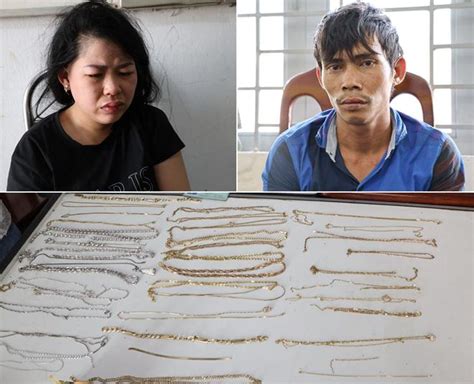 Bắt hot girl giật và trộm 46 sợi dây chuyền trong Toà thánh