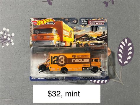 Hot Wheels Team Transport 32 Each Peg Price Hobbies Toys Toys Games On Carousell