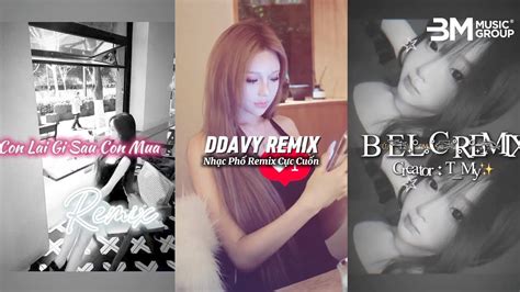 REMIX Tổng hợp 1 số bản Nhạc Remix Hot trên CapCut tháng 4 2025 5 Nhạc Phố Remix Cực Cuốn