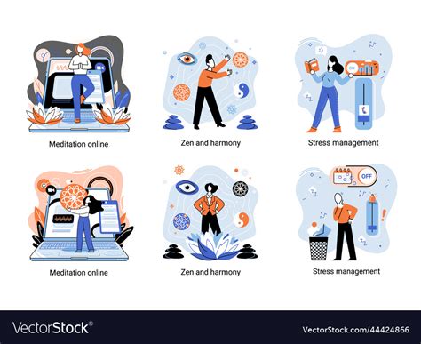 Self Management Self Regulation Learning Self Vector Image