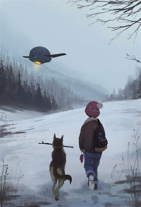 Мальчик и собака | Пикабу