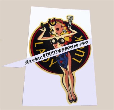 WURLITZER SEEBURG LADY Luck Hot Rod Lead Sled Jukebox Water Slide Decal