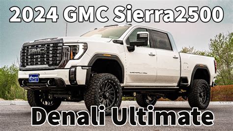 2024 Gmc Sierra 2500 Denali Ultimate On 5 Lift Youtube