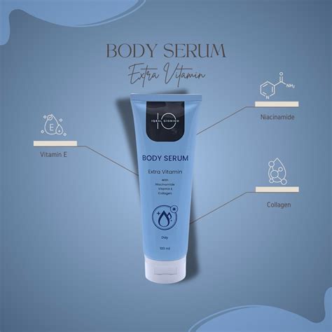 Jual BODY SERUM EXTRA VITAMIN DAY 100ML BY IQBAL GIONINO | Shopee Indonesia