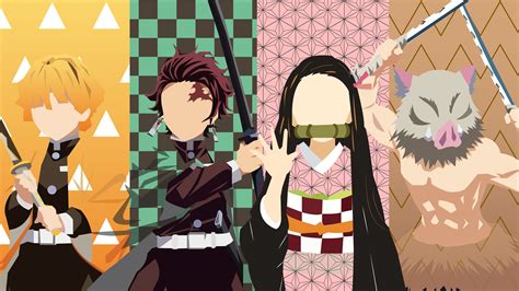 Demon Slayer Trio Wallpapers Top Free Demon Slayer Trio Backgrounds