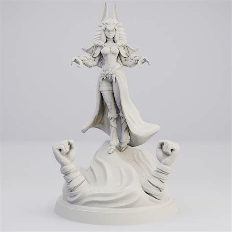 Hot Goblin 太陽の巫女ミニチュア ホットゴブリン TRPG 女神フィギュア