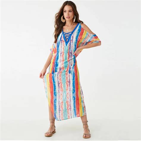 Printed Beach Cover Up Bikini Women 2019 New Beach Dress Tunic Long