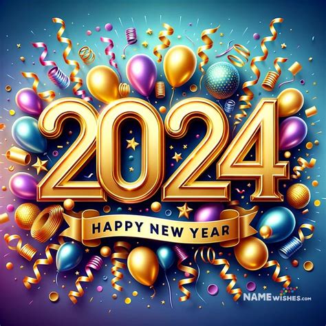 Happy New Year 2024 Wishes, Images & Videos - NameWishes | Happy new