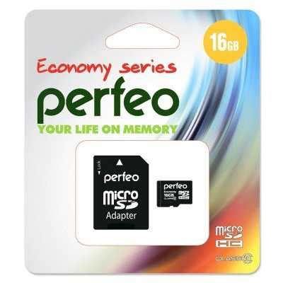 Карта памяти Perfeo 16Gb PF16GMCSH10AES купить в Новосибирске в ...