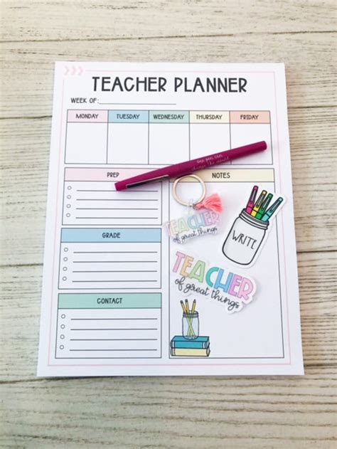 Create Your Own Teacher Planner Bundle Teacher T Etsy