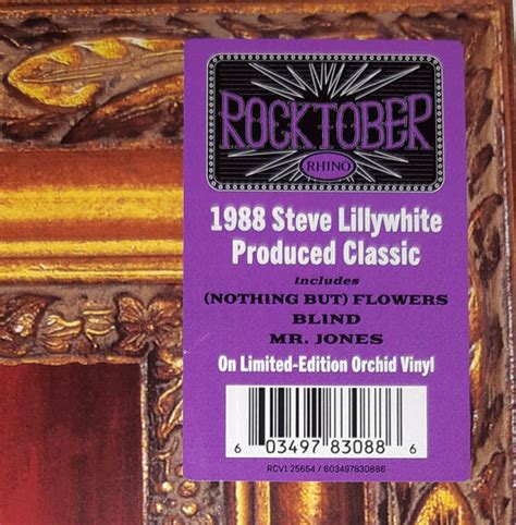 Naked Gatefold Purple Orchid Vinyl Sire Side One