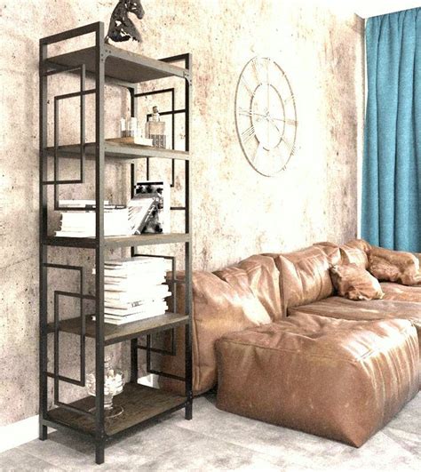 Стеллаж Квадро 5 Loft Металл-дизайн | Купить в KOMOD-bc