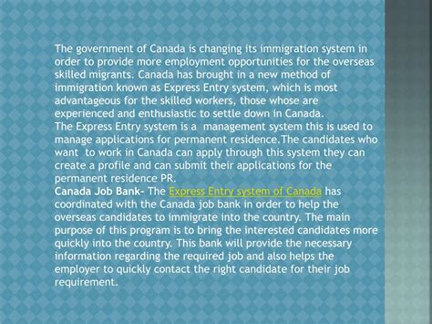 Ppt Build Your Career In Canada Through Canada Job Bank Powerpoint