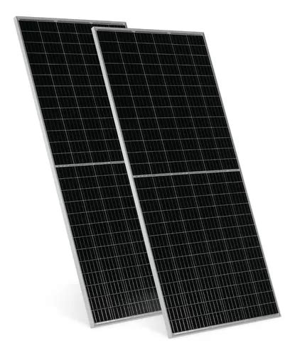 Kit 2 Painel Placa Energia Solar Iluminação 450w Watts Parcelamento