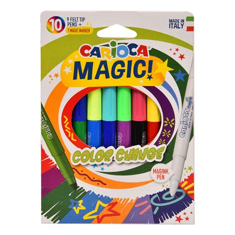 Фломастеры CARIOCA Magic Color Change 10шт 42737 купить по цене 411 ₽ в ...