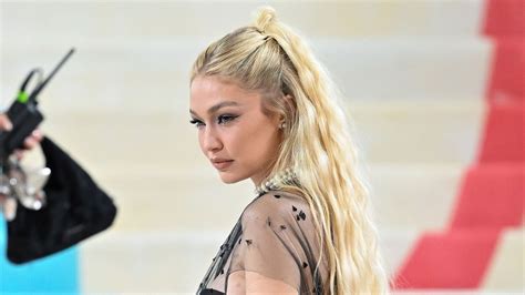 Gigi Hadid Is Doing Cashmere Blonde For Autumn Glamour UK