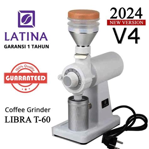 Promo Latina Libra T T Coffee Grinder Mesin Penggiling Kopi Elektrik Putih V Cicil X